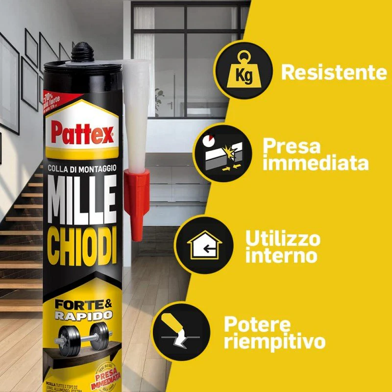 Millechiodi forte rapido 400 gr | Pattex - Image 2