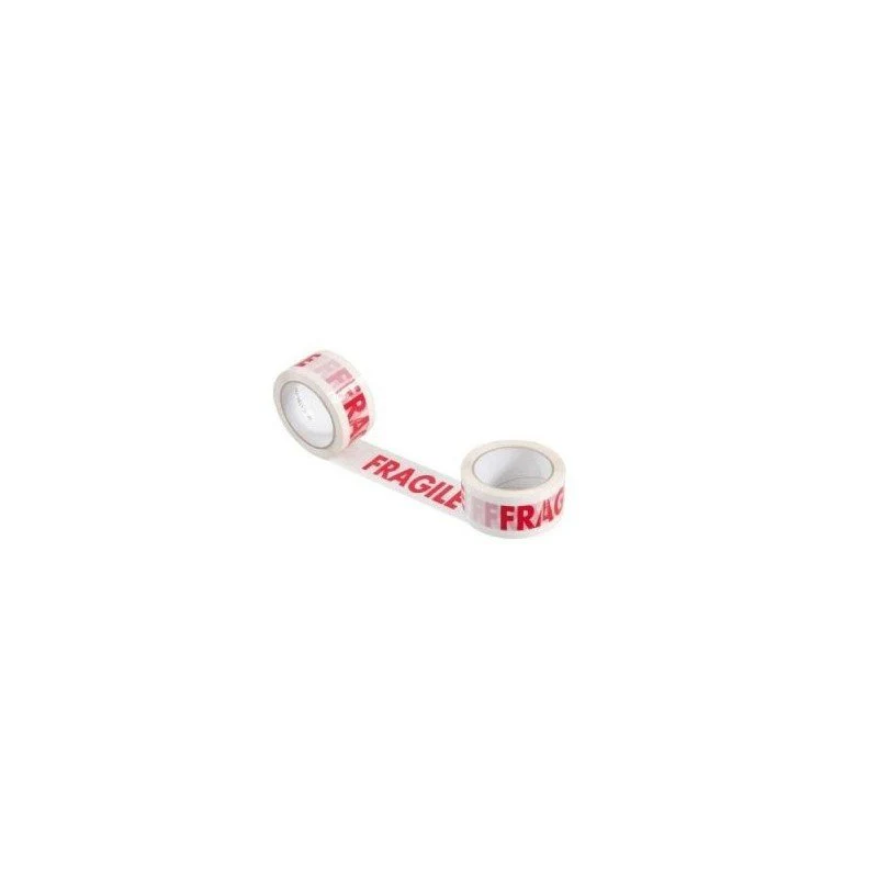 Nastro imballo bianco "fragile" - Image 2