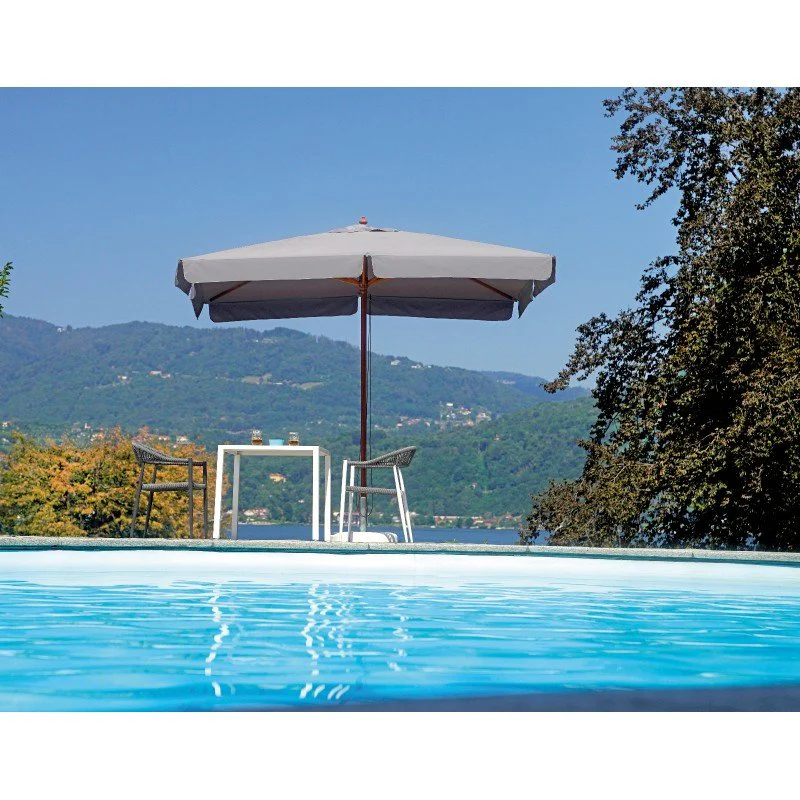 Ombrellone da giardino in legno De Lux 3x2 mt Moia - Image 10