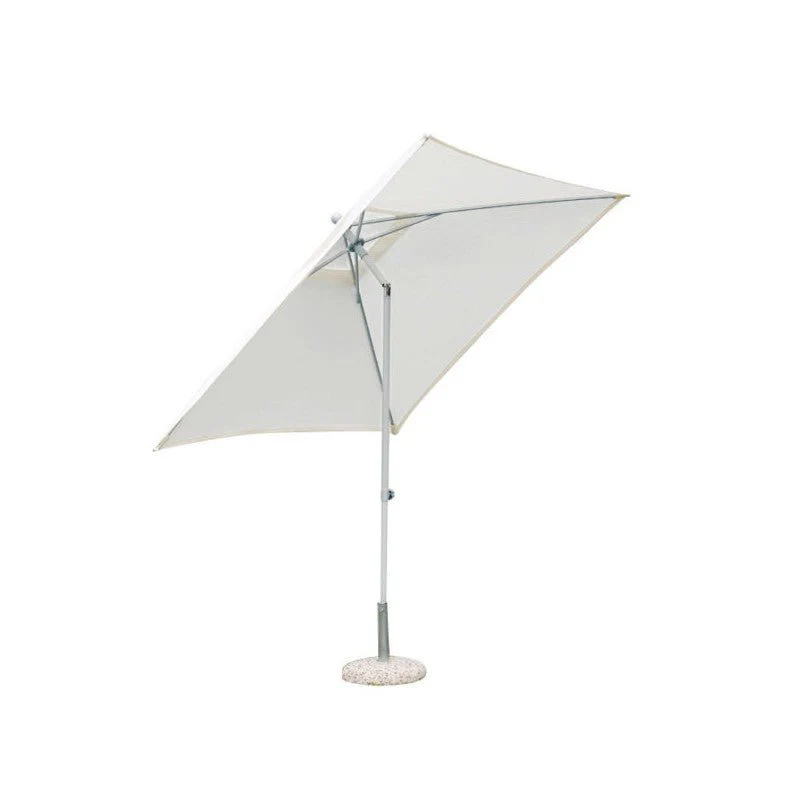 Ombrellone da giardino quadrato 2,2x2,2 m con fusto bianco Moia - Image 2