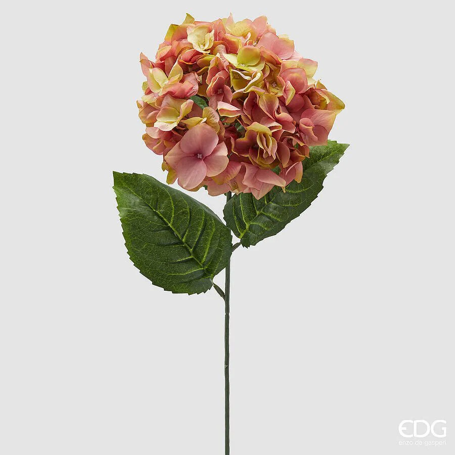 Ortensia ramo con foglie H75cm | EDG