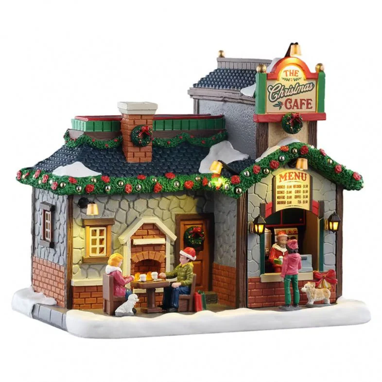 Paesaggio Il Caffe' Di Natale - Lemax