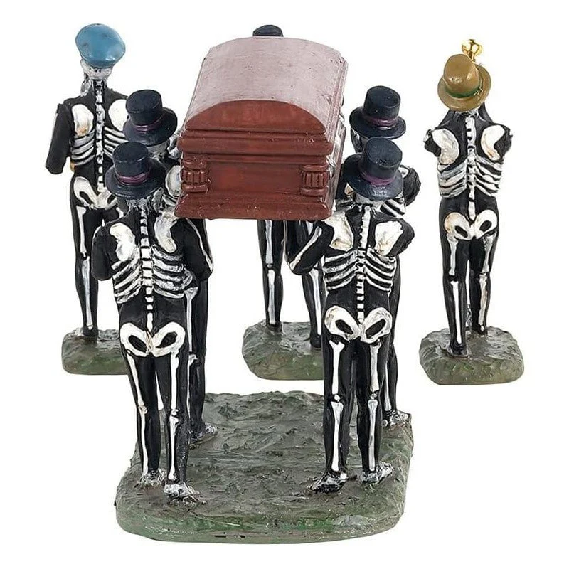 Paesaggio Jazz Funeral 4pz Halloween | Lemax - Image 2