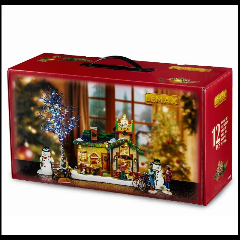 Paesaggio Set Il Caffe' di Natale - Lemax - Image 3