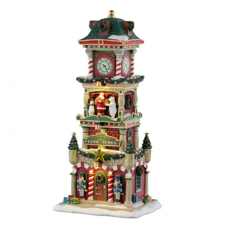 Paesaggio Torre Dell'orologio Di Piazza - Lemax