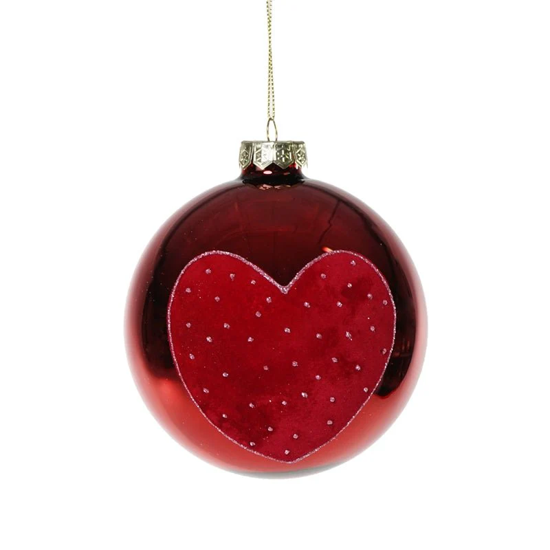 Pallina di Natale in Vetro Satinato – Ø10 cm - Image 2