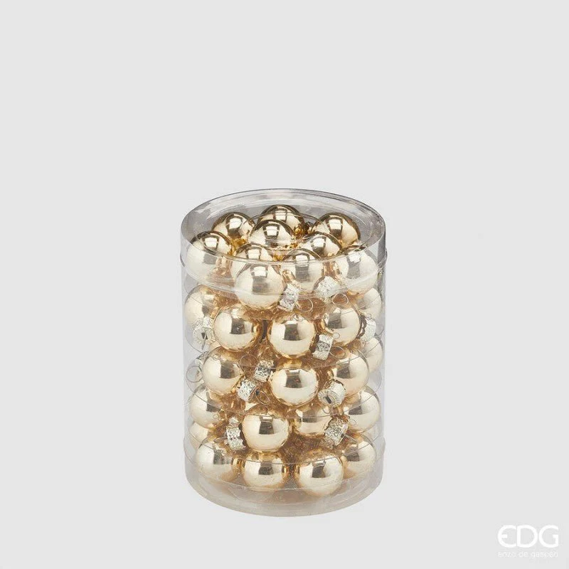 Palla Vetro Diametro 2 cm Confezione 50pz ORO|EDG