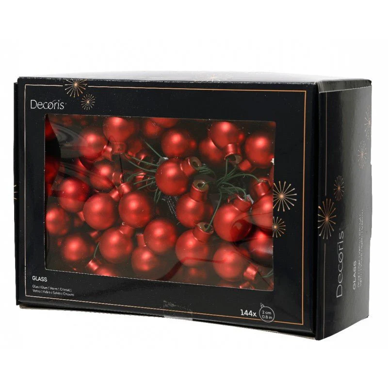 Palline di Natale in vetro su filo - Image 10