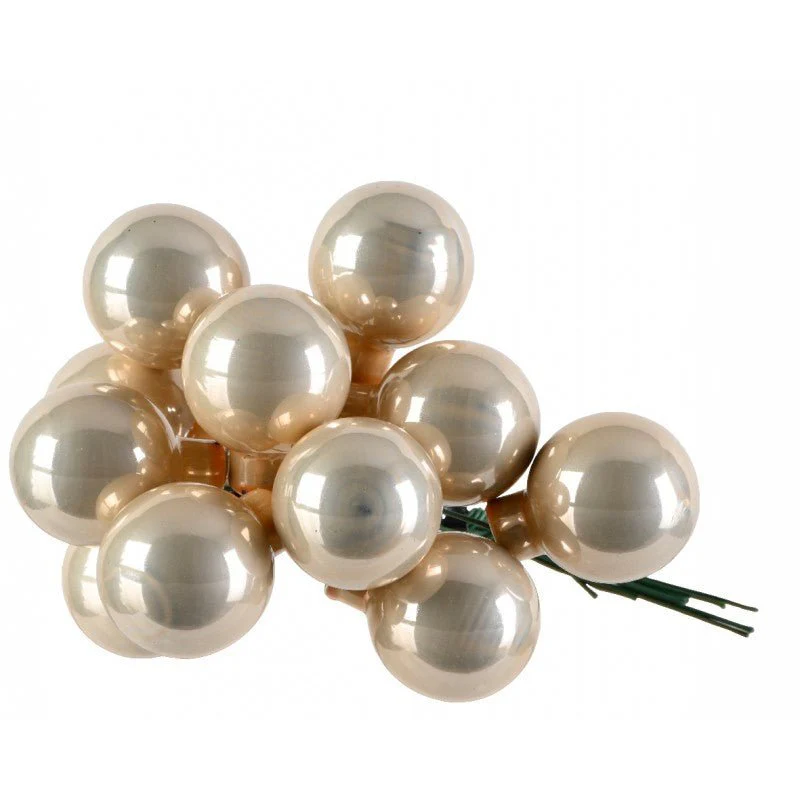 Palline di Natale in vetro su filo - Image 7