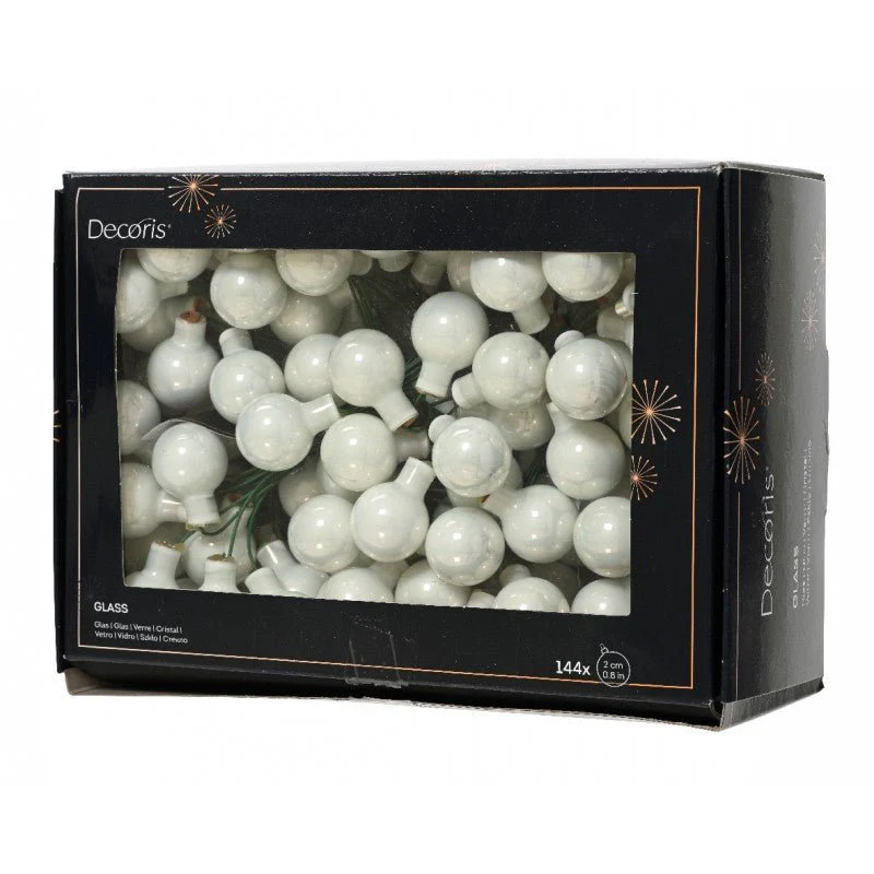 Palline di Natale in vetro su filo - Image 8