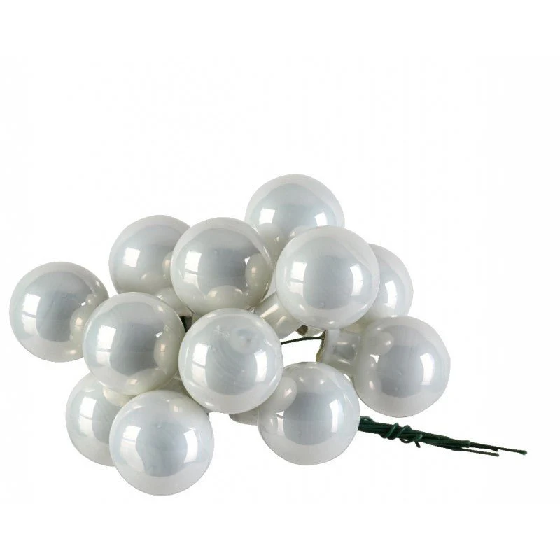 Palline di Natale in vetro su filo - Image 9