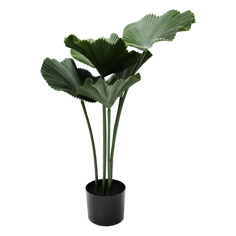 Palma verde in PVC H.87cm