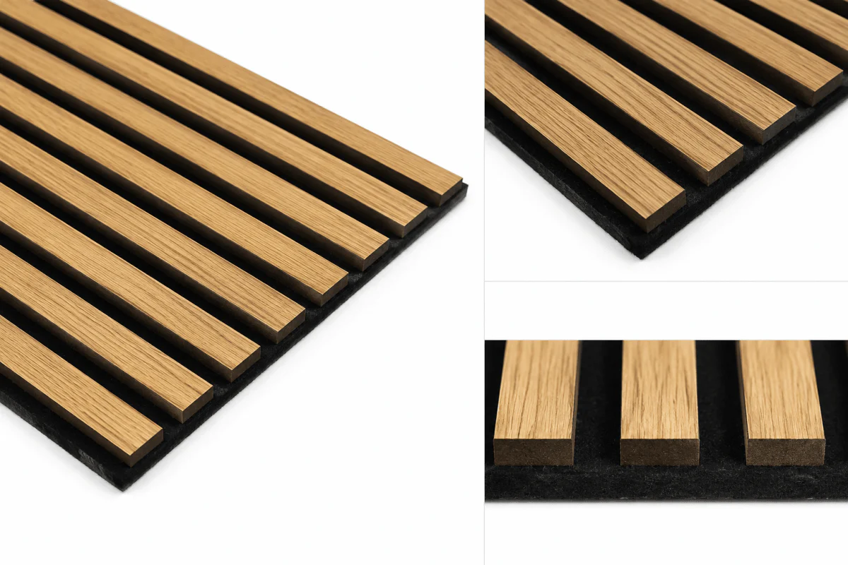 Set 4 Pannelli 60x60cm Decorativi Effetto Legno con Doghe Verticali | OX Zeroper - Image 4