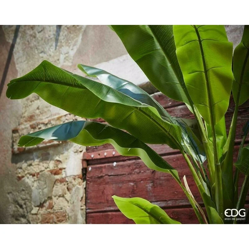 Pianta artificiale Banano con vaso EDG - Image 5