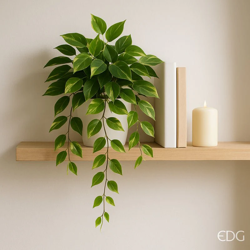 Pianta artificiale Potus Cespuglio Altezza 60cm |EDG - Image 2
