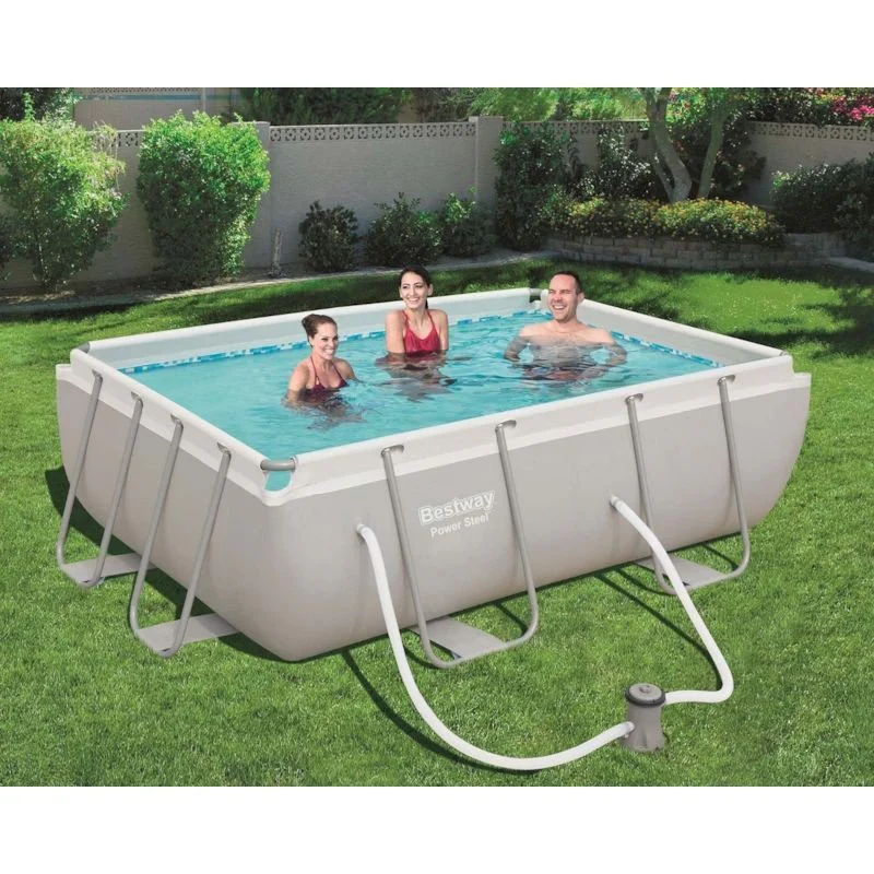 Piscina Bestway 56629 Power Steel Frame Rettangolare 282x196x84cm - Image 3