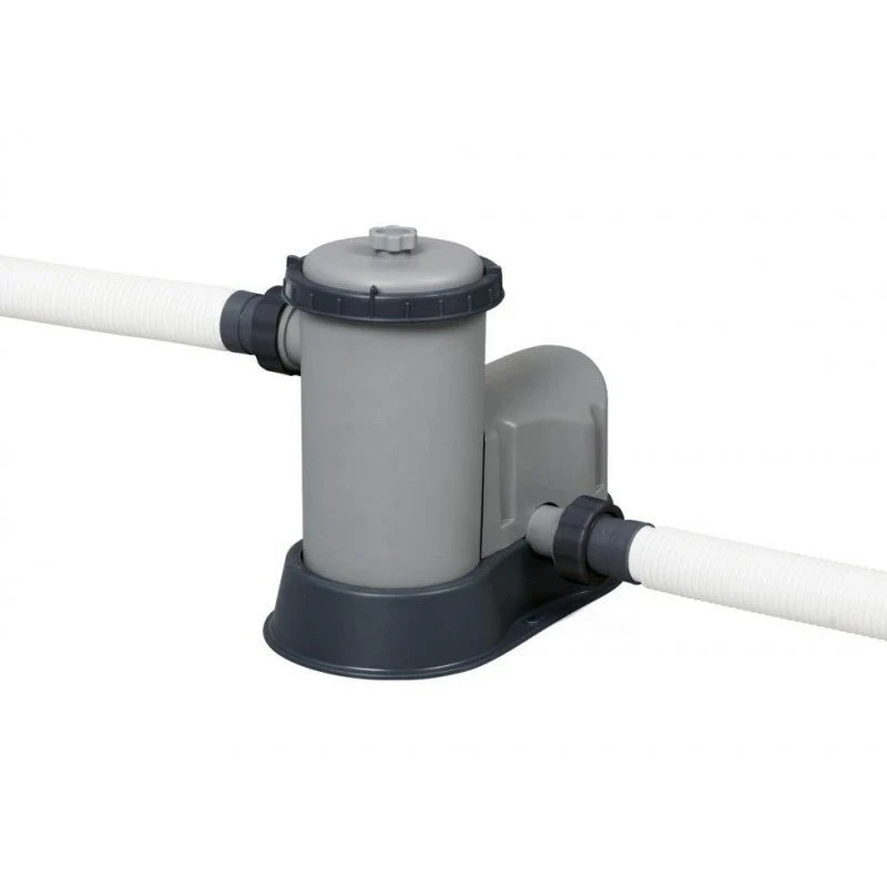 Piscina Bestway 56977 con oblò tonda effetto rattan 549x122 cm | Bestway - Image 4