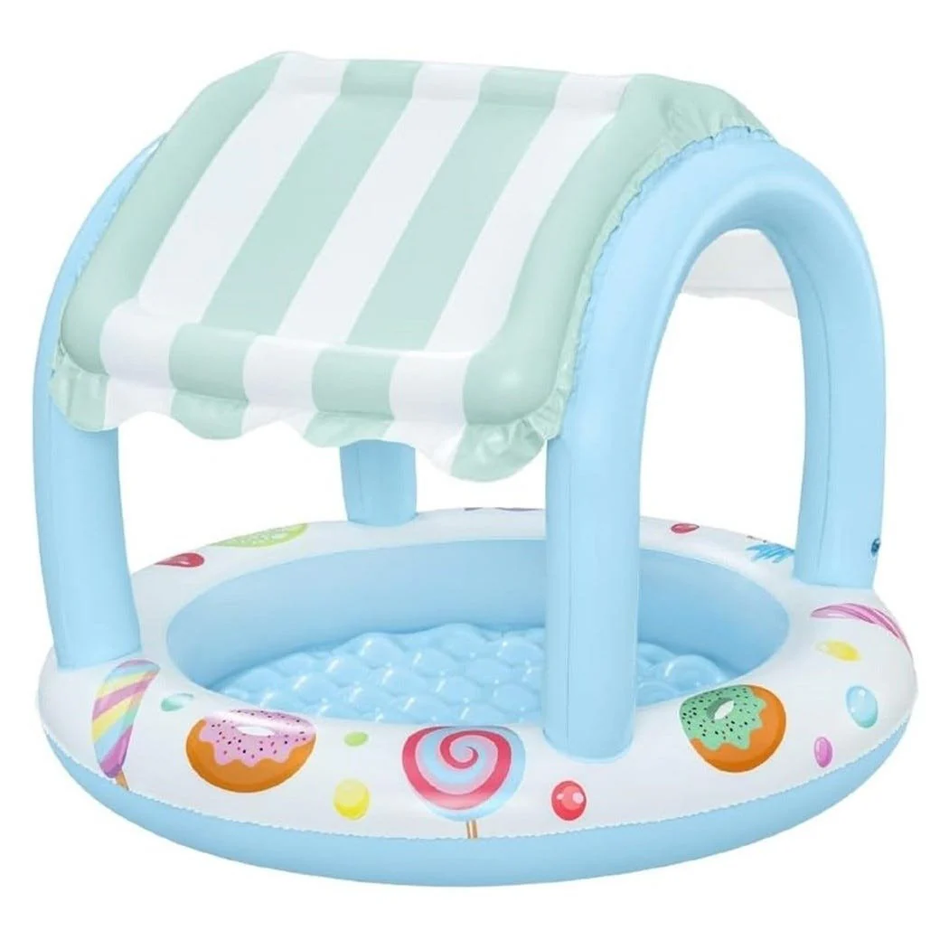 Piscina Gonfiabile Sweet Shoppe con Parasole e Fondo Morbido | Bestway