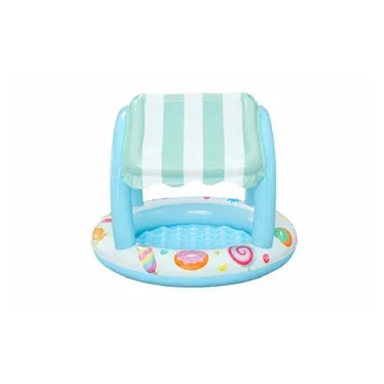 Piscina Gonfiabile Sweet Shoppe con Parasole e Fondo Morbido | Bestway - Image 2