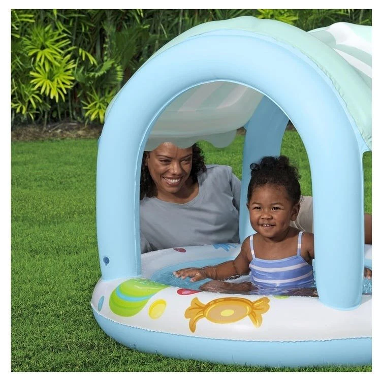 Piscina Gonfiabile Sweet Shoppe con Parasole e Fondo Morbido | Bestway - Image 3