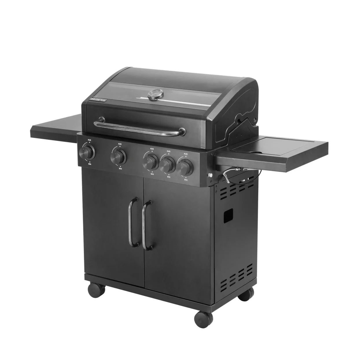 Pit Master – Barbecue a Gas con fornello laterale e custodia - Image 8