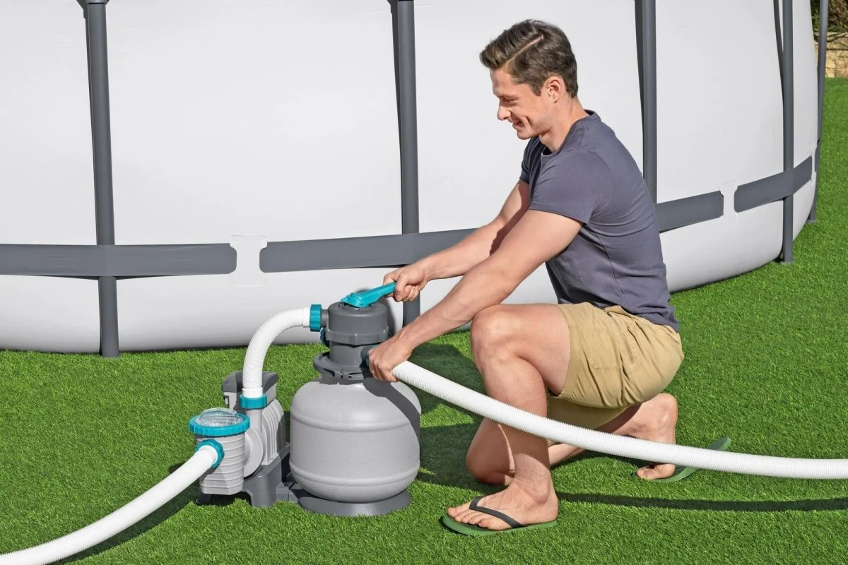 Pompa filtro a Sabbia Flowclear da 7.570 lt/h | Bestway - Image 4