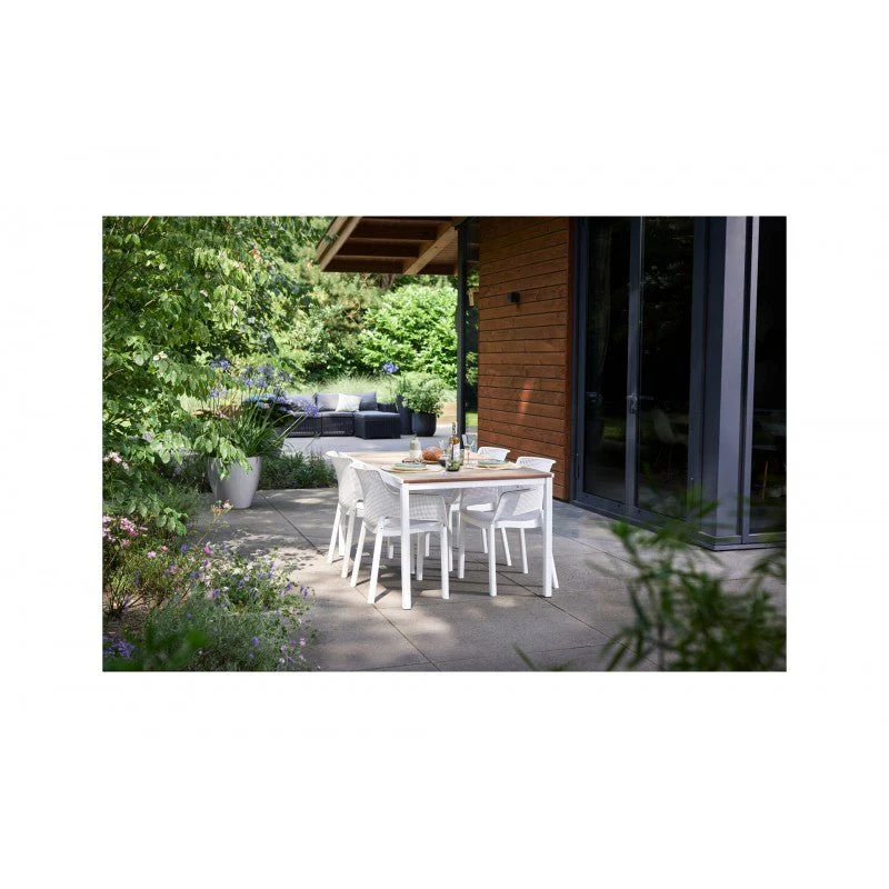 Keter tavolo da giardino Porto bianco 160cm - Image 3