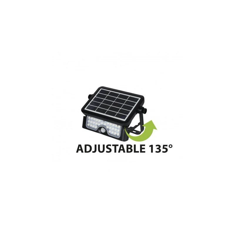 Proiettore Solare 500lm 5w 4000k Nero - Image 2