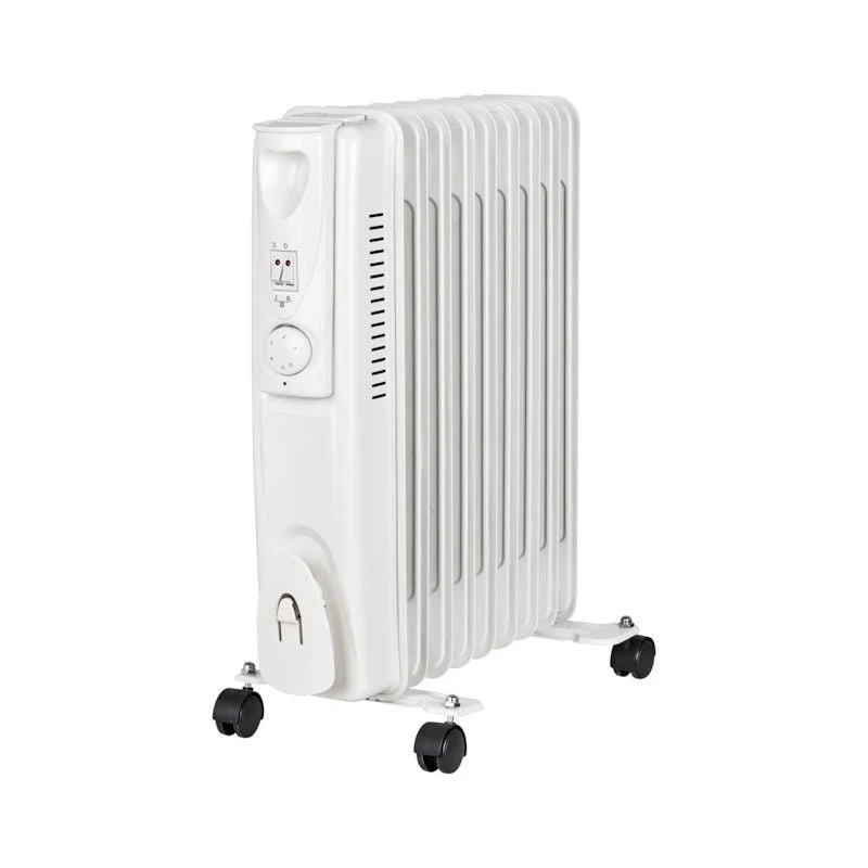 Radiatore olio 9 elementi bianco