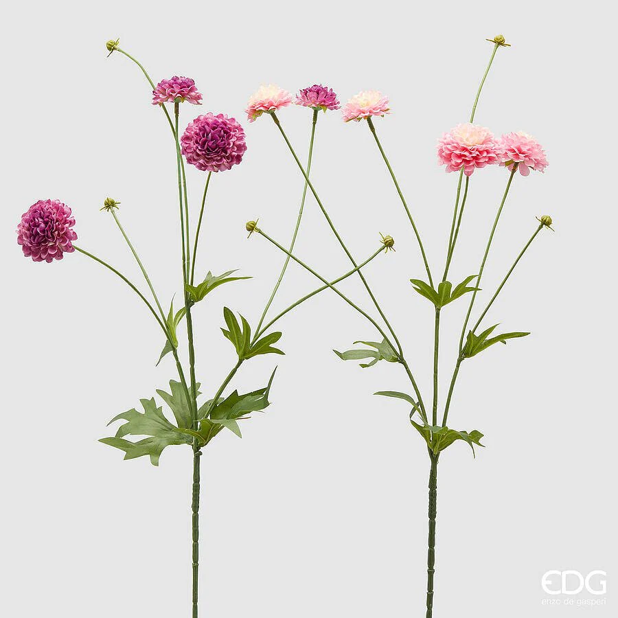 Ramo di Dalia Artificiale H.75cm Rosa/Fucsia | EDG
