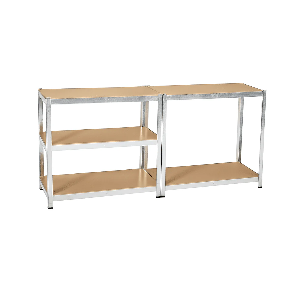 Scaffale modulare in metallo e legno a 5 ripiani - Ultra Resistente Xone - Image 5