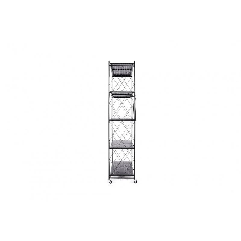 Scaffale pieghevole a 5 ripiani con ruote Paride Xone - Image 10