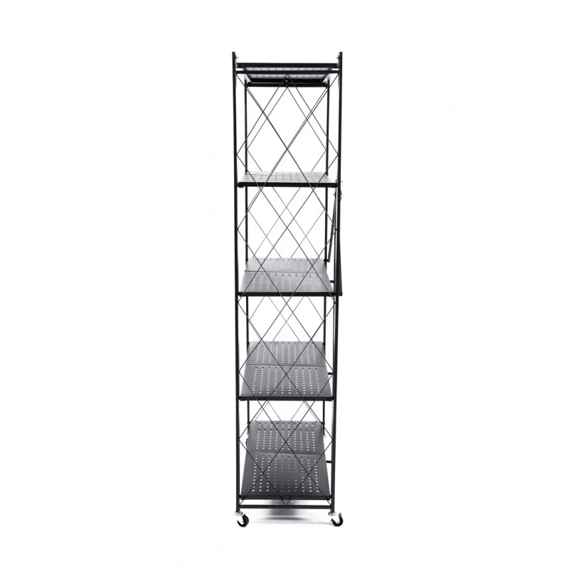 Scaffale pieghevole a 5 ripiani con ruote Paride Xone - Image 9