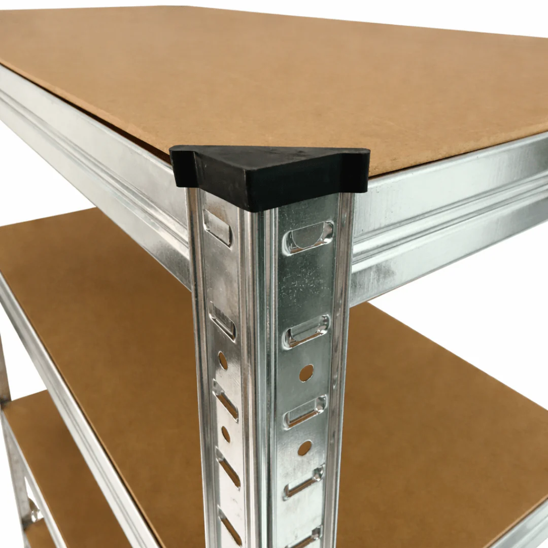 Scaffale 5 ripiani in acciaio e MDF Thor 120x60x180 cm - Image 6