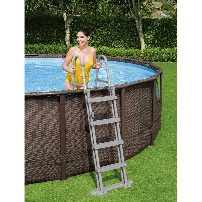Scaletta Di Sicurezza Per Piscine Cm 122 - Image 2
