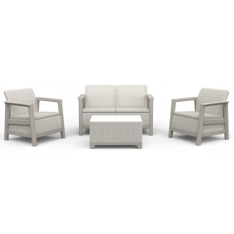 Set Scandi lounge linea Storage Sabbia