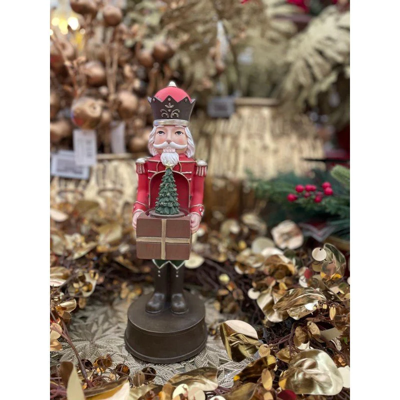 Schiaccianoci con Albero Rotante e Musica - Image 3