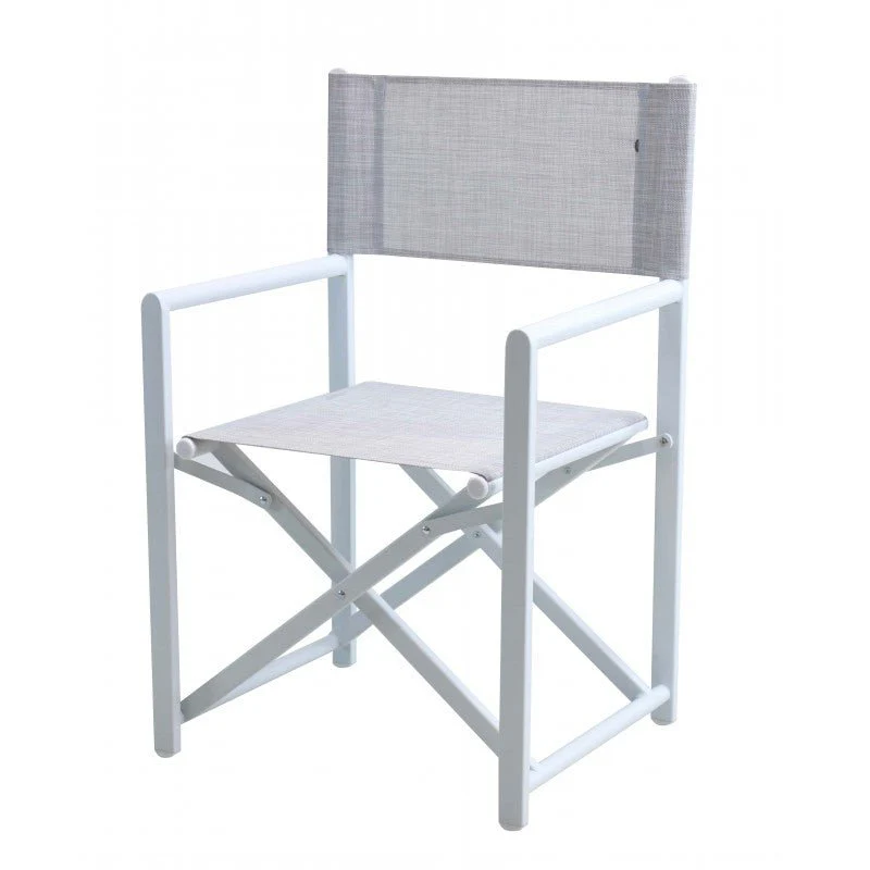 Sedia Regista Pieghevole in Alluminio Allen Deluxe – Leggera, Resistente e Ideale per Esterni