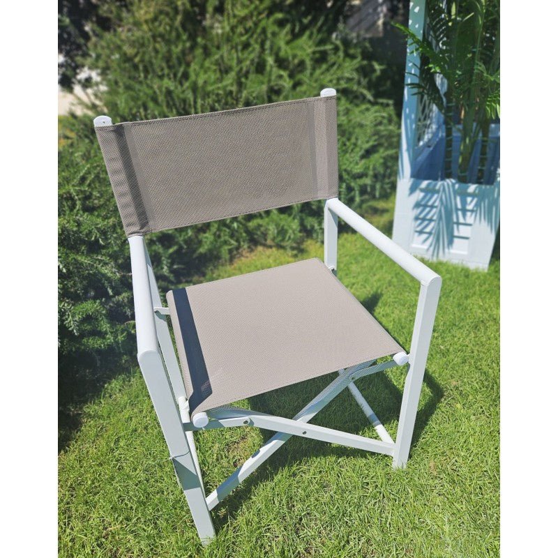 Sedia Regista Pieghevole in Alluminio Allen Deluxe – Leggera, Resistente e Ideale per Esterni - Image 14