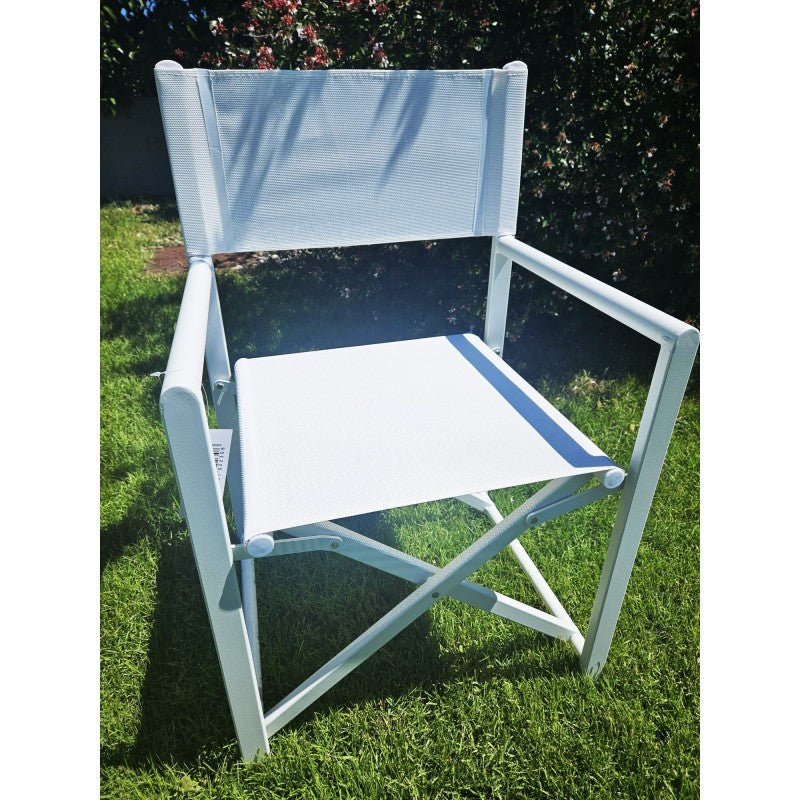 Sedia Regista Pieghevole in Alluminio Allen Deluxe – Leggera, Resistente e Ideale per Esterni - Image 5