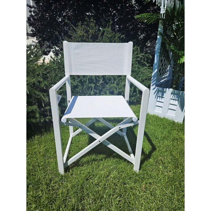 Sedia Regista Pieghevole in Alluminio Allen Deluxe – Leggera, Resistente e Ideale per Esterni - Image 6