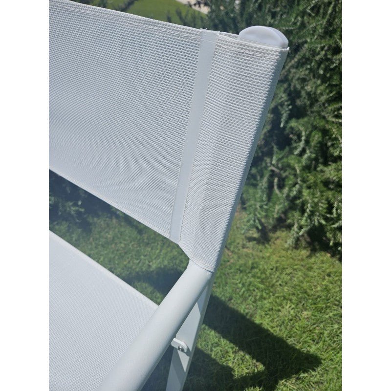 Sedia Regista Pieghevole in Alluminio Allen Deluxe – Leggera, Resistente e Ideale per Esterni - Image 8
