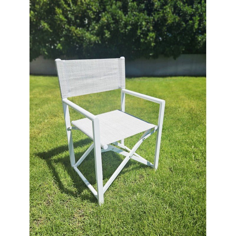 Sedia Regista Pieghevole in Alluminio Allen Deluxe – Leggera, Resistente e Ideale per Esterni - Image 9