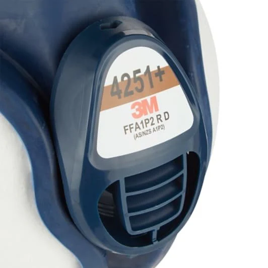 Semimaschera 3M 4251+ FFA1P2 R D | Respiratore Senza Manutenzione con Filtri Integrati - Image 3