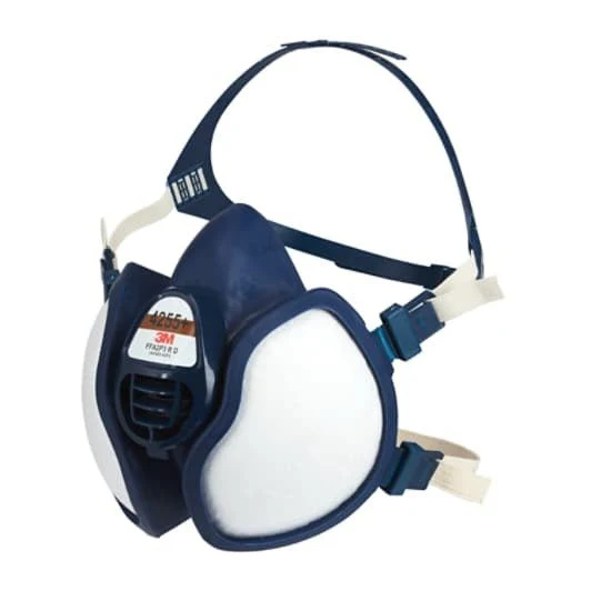 Semimaschera 3M 4255+ FFA2P3 R D | Respiratore Senza Manutenzione con Filtri Integrati