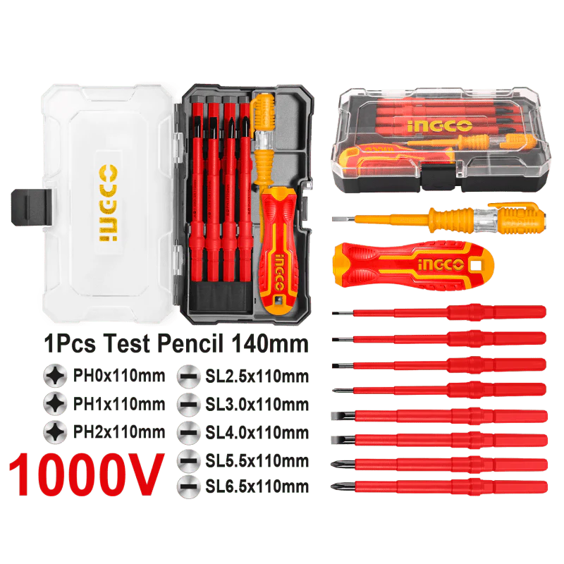 Set 10pz Isolati con cacciavite