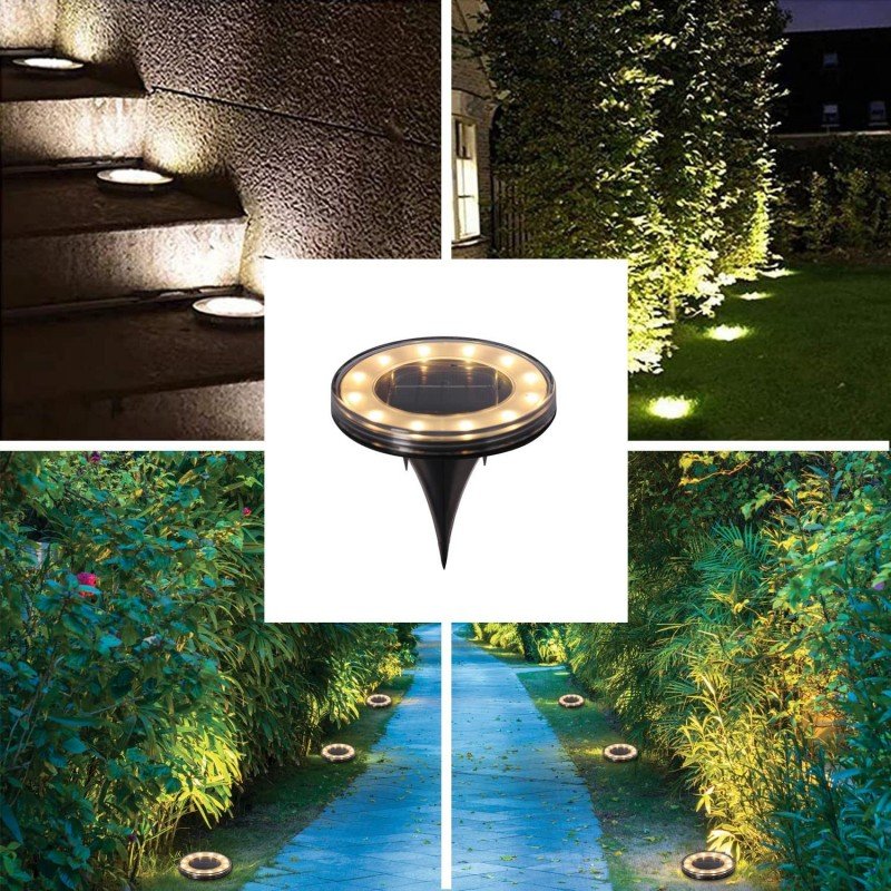 Set 2 luci led solari da terra - Image 2