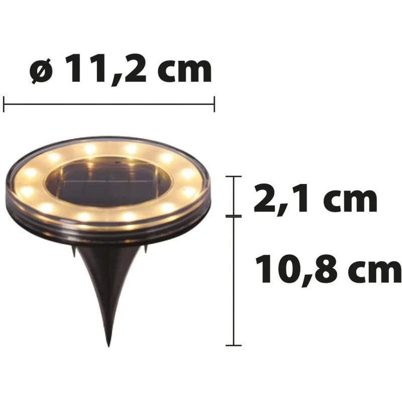 Set 2 luci led solari da terra - Image 4