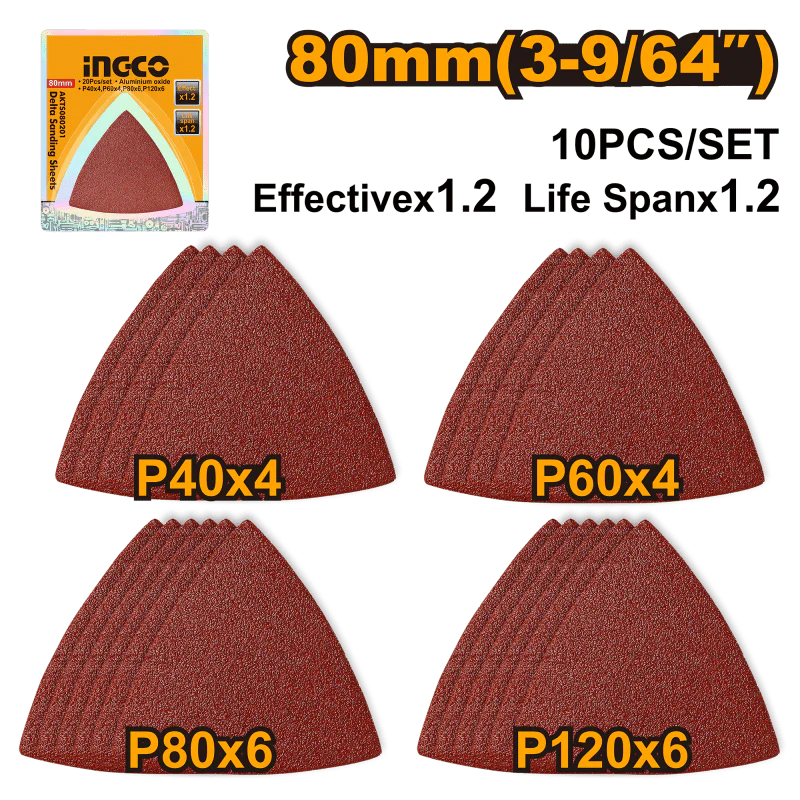 Set 20pz Carta Abrasiva per CMLI2001 E MF3008