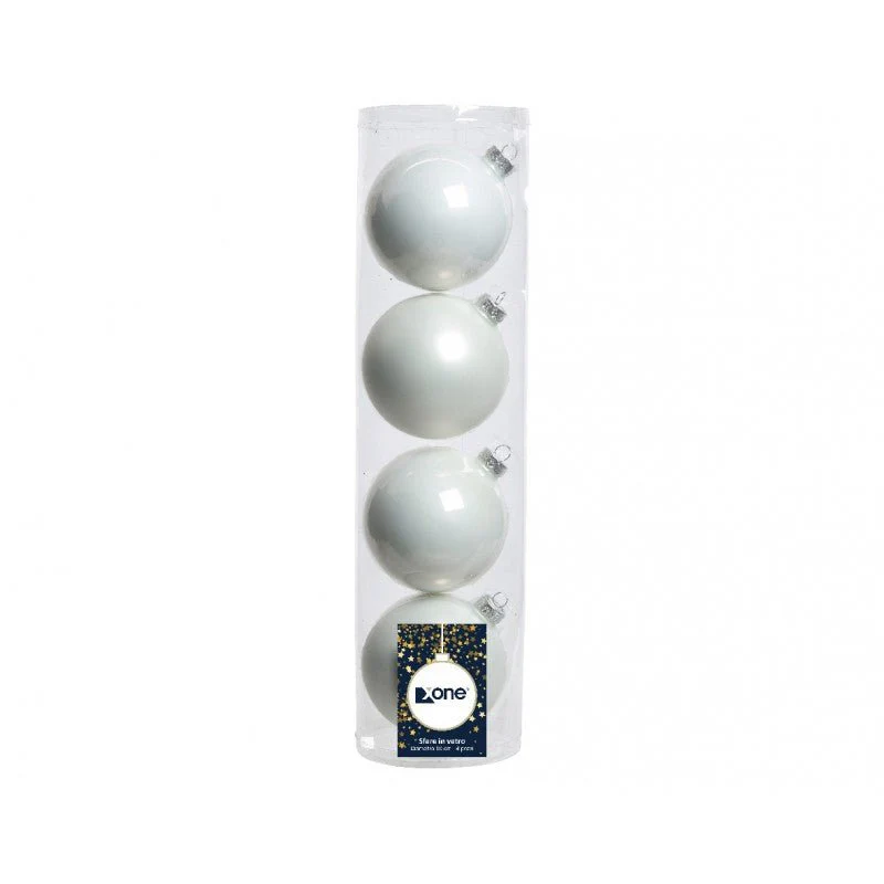 Set 4 Sfere in vetro vari colori 10cm - Image 16